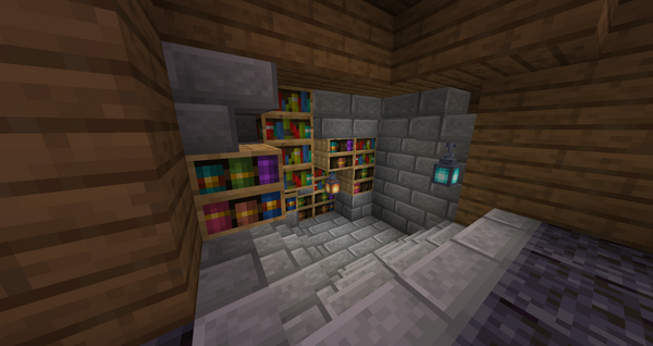 The Trails and Tales Chiseled Bookshelf Details: Minecraft 1.20